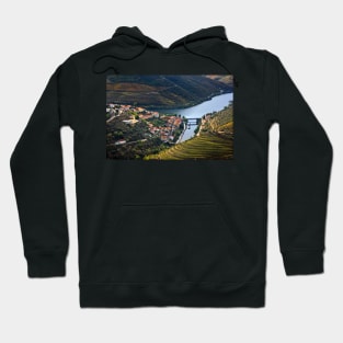 Pinhao town & Douro river - Portugal Hoodie